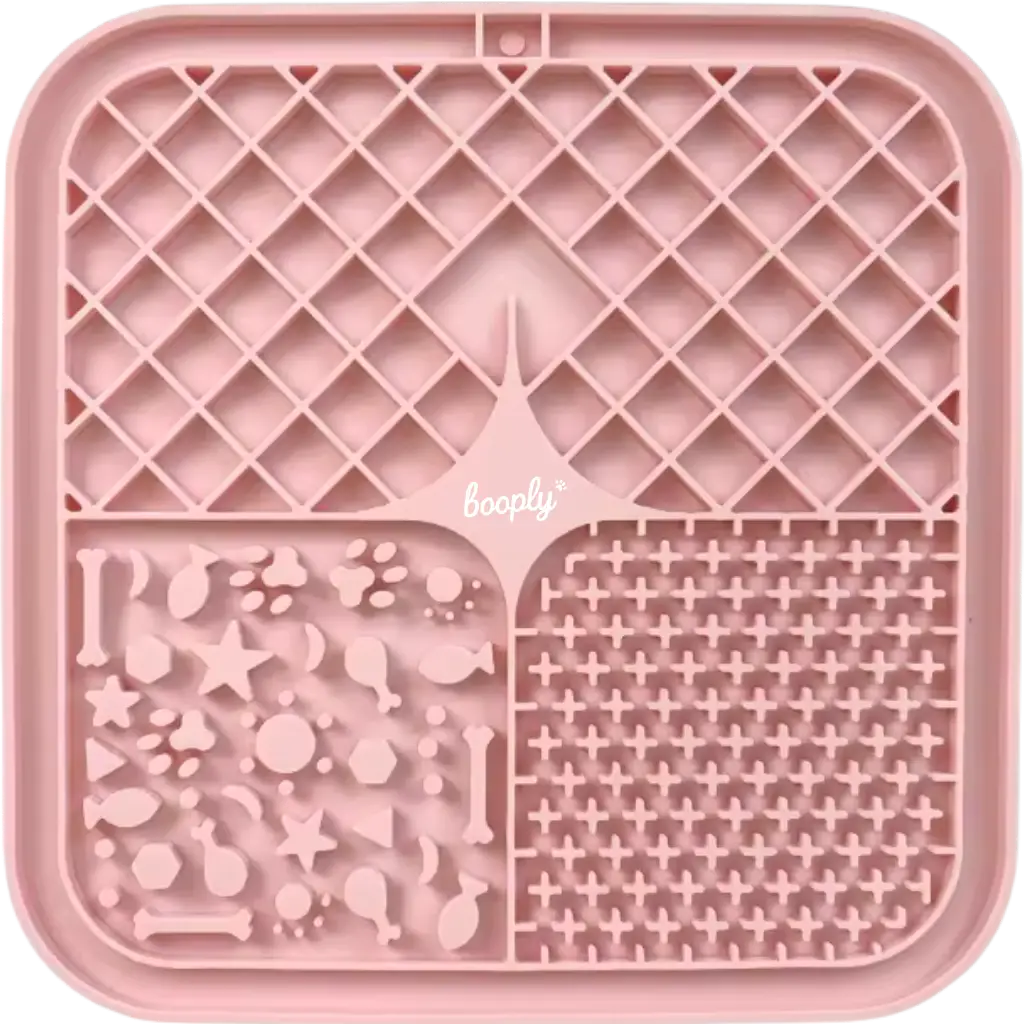 Pink Lick mat for pets
